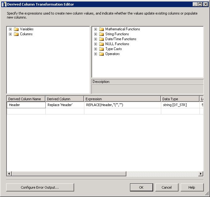 Ssis Expression Double Quotes - Mobile Geometric Arts for Desktop