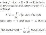 Physics Logic Of Euler Lagrange Equation Mathematics Stack Exchange