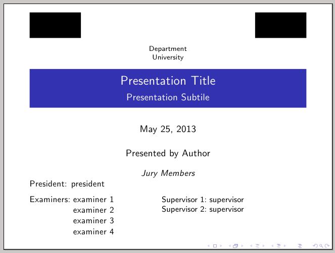 Presentation Beamer Title Page Tex Latex Stack Exchange - City Picture Collection - HD Quality