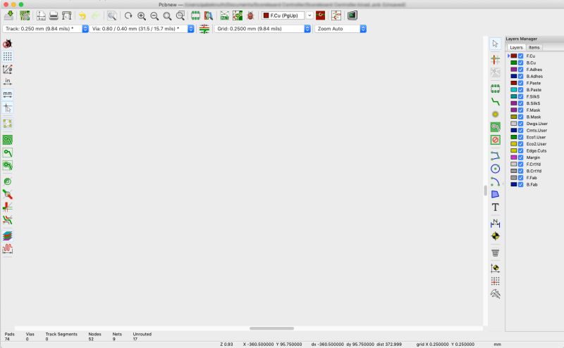 Pcb Design Kicad Generating Blank Pcb When Building From Schematic - Amazing Abstract Background - Desktop