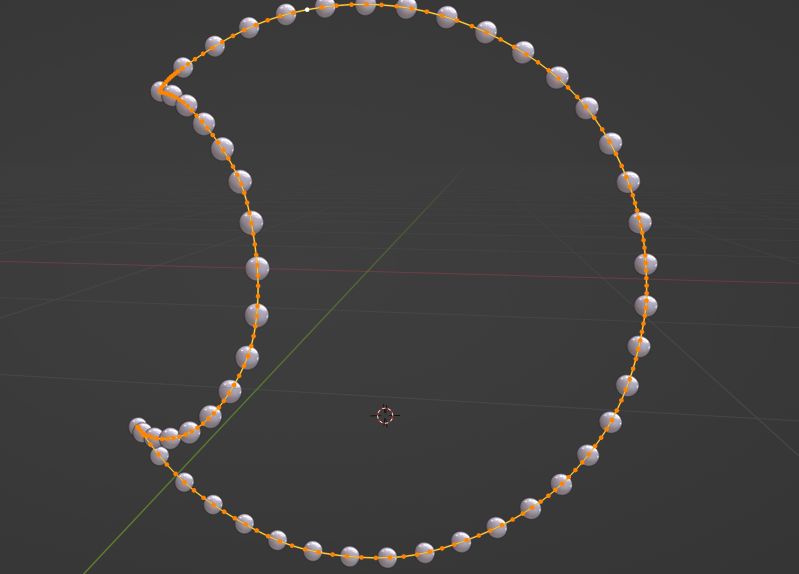 How To Offset Objects In Relation To The Curve Using Geometry Nodes - Premium Geometric Art Gallery - 4K