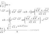 Integration Of Error Function Mathematics Stack Exchange