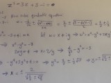 Difficult Exam Question Finding Complex Numbers From A Quadratic