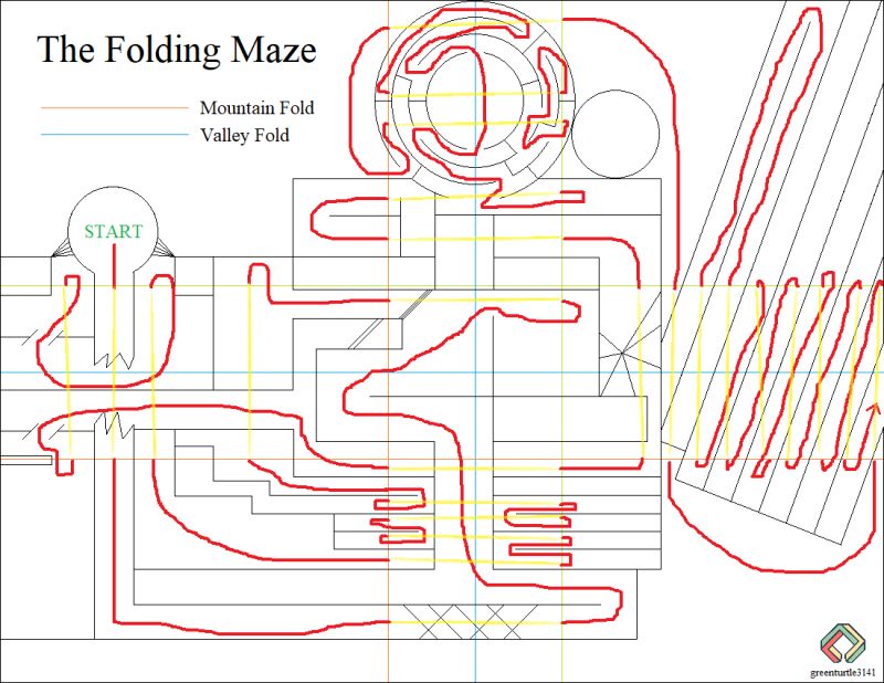 The Folding Maze Puzzling Stack Exchange - Beautiful Gradient Photo - Full HD