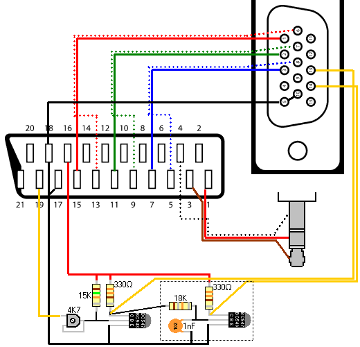 Connector Vga Cable Wire Pinout Electrical Engineering Stack Exchange - Download Classic Landscape Texture | Desktop