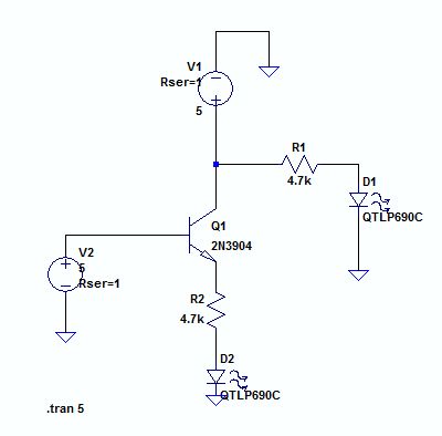Alternating Between Two Leds Using Bjts Electrical Engineering Stack - HD Colorful Photos for Desktop