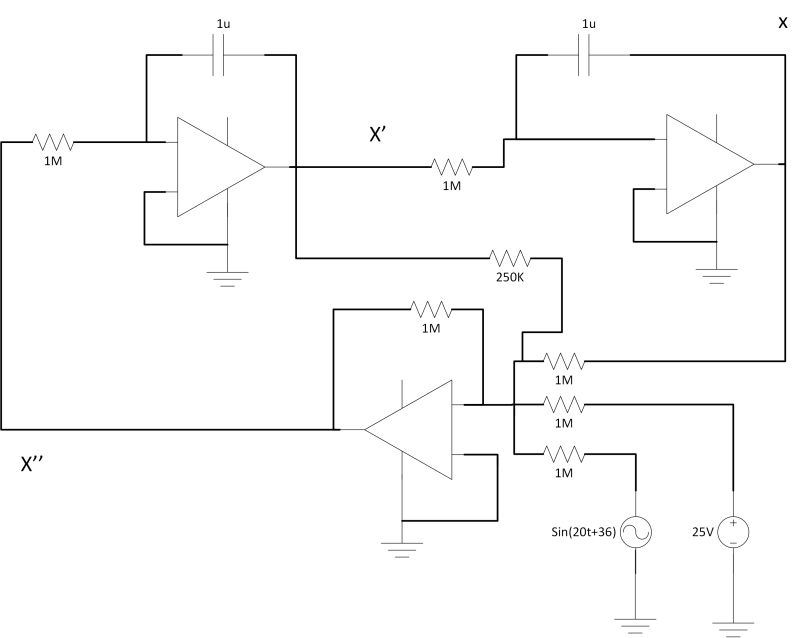 Operational Amplifier Second Order Differential Equation Implementation Using Op Amp - Download High Quality Light Wallpaper | High Resolution