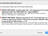 Ios I Can T Submit My App To Appstore Due To Icon Error Stack Overflow