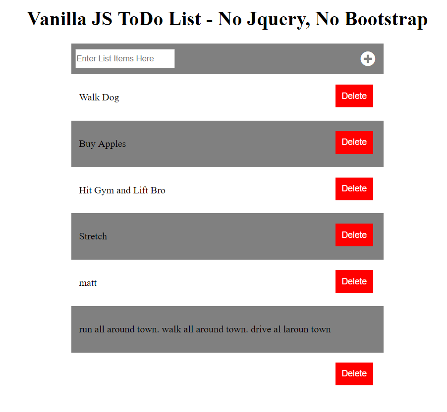 Issue With Todo List App And List Item Length Stack Overflow