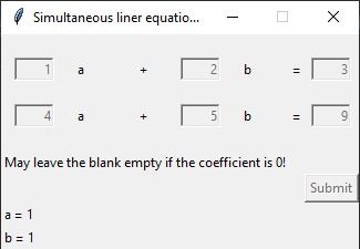 Python Make A Simultaneous Linear Equation Solver Using Tkinter Gui - Geometric Textures - Creative High Resolution Collection