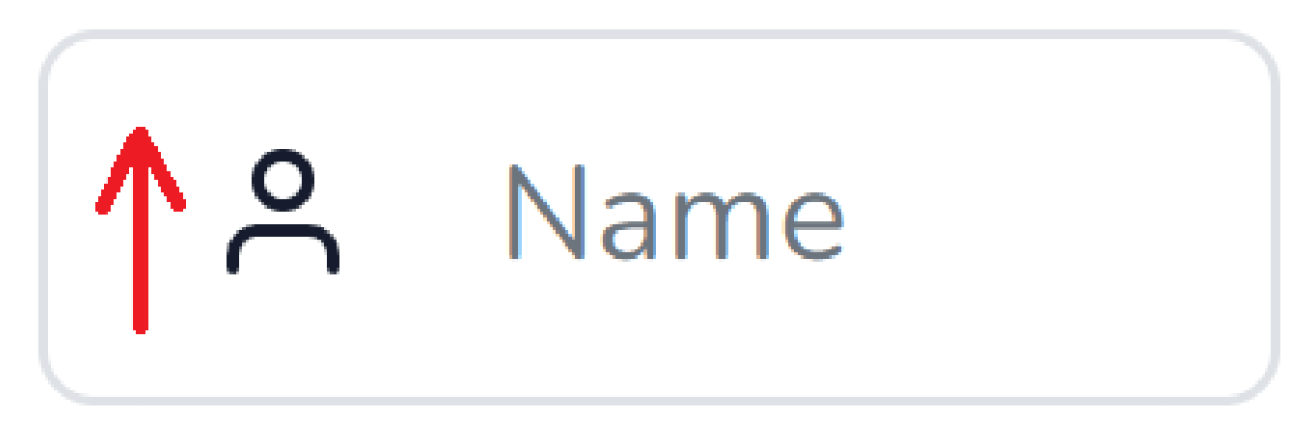 HTML input with icon centered vertically