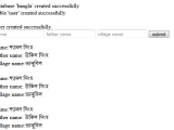 Php How To Show The Bengali Data Stored In The Mysql Database On The