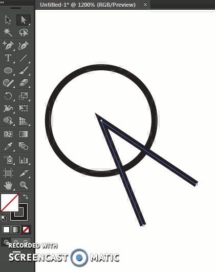 Cut A Complex Path At An Intersection In Illustrator Graphic Design - Colorful Picture Collection - 8K Quality