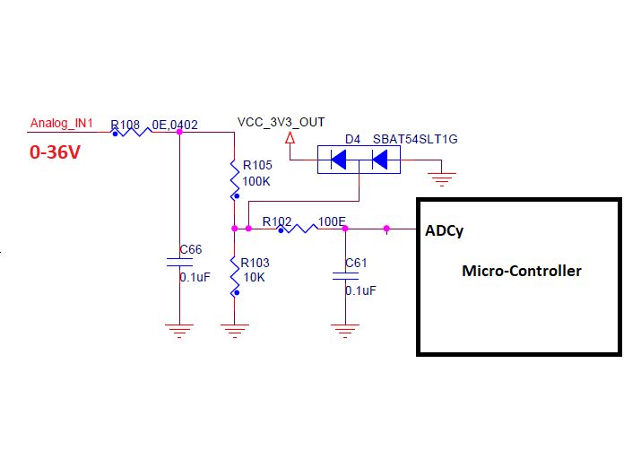 Adc Voltage Divider Calculation Electrical Engineering Stack Exchange - High Quality Geometric Wallpaper - HD
