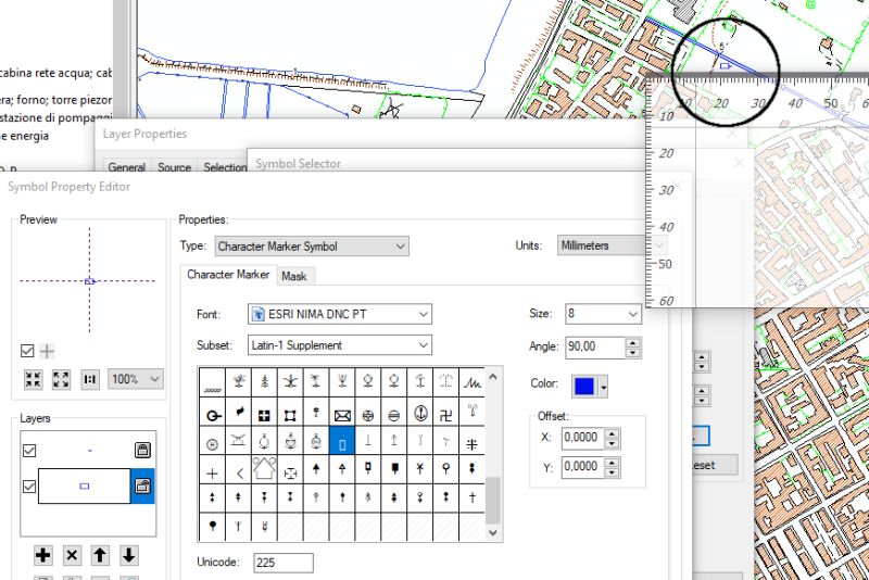 Arcgis Desktop Scaling Layer Symbols From Arcmap To Qgis Geographic Information Systems - Ultra HD Abstract Pictures for Desktop