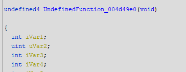 Decompile window is greyed out