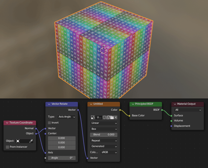 How To Rotate Texture 90 Degrees When Using Object Texture Coordinate - High Quality Light Wallpaper - Retina
