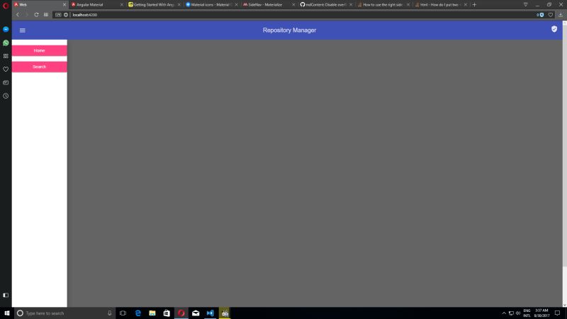Using Md Navbar In Angular4 Angular Stack Overflow - Stunning 4K Geometric Backgrounds | Free Download