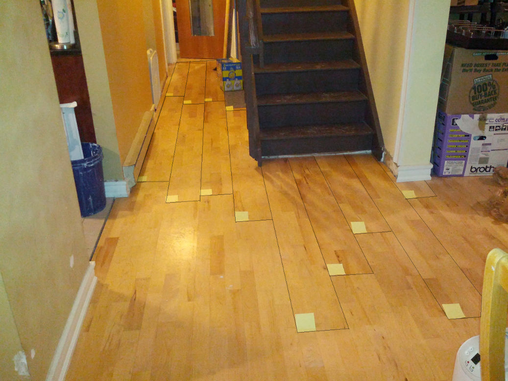 You can find out how to buy laminate flooring in this article from howstuffworks. How Can I Remove Laminate Flooring From An Oddly Shaped Hallway Without Destroying It Home Improvement Stack Exchange