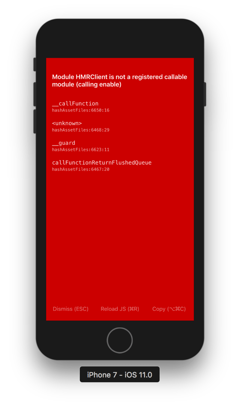 Reactjs Module Hmrclient Is Not A Registered Callable Module Calling - Premium Minimal Design Gallery - Mobile
