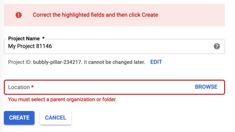 How To Create A Project In Google Developer Console Nucleio - Minimal Illustrations - Modern Retina Collection