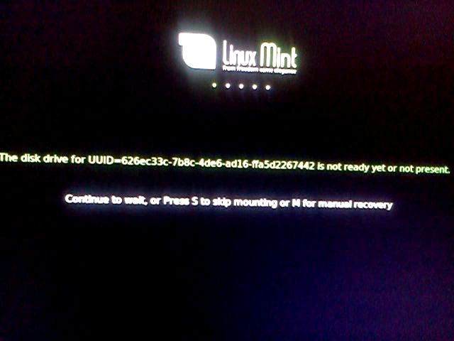 Linux Mint How To Fix Boot Error Uuid Disk Drive Is Not Ready Or Not - 8K Landscape Backgrounds for Desktop
