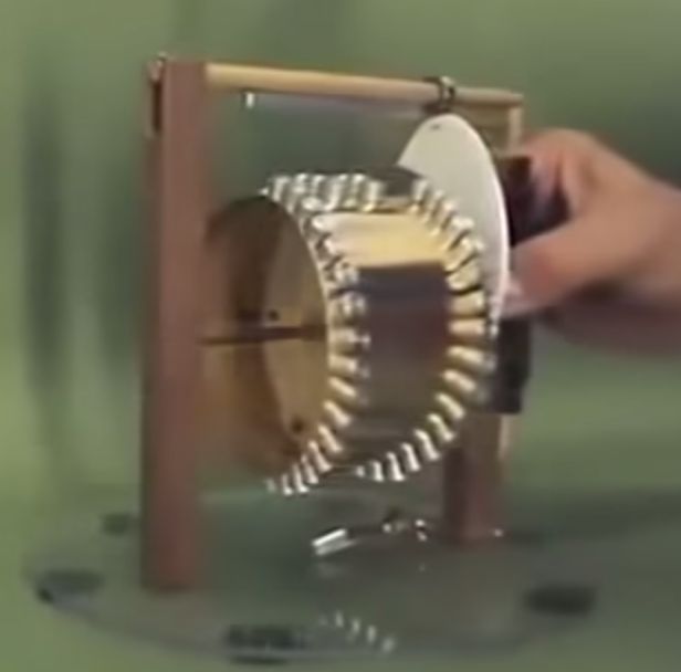 Thermodynamics Perpetual Motion Machine With Magnets Physics Stack - Perfect Colorful Art - Retina