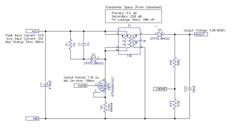 Problems Snubbing Hf Noise On Flyback Converter Transistor Electrical - Colorful Backgrounds - Classic Desktop Collection