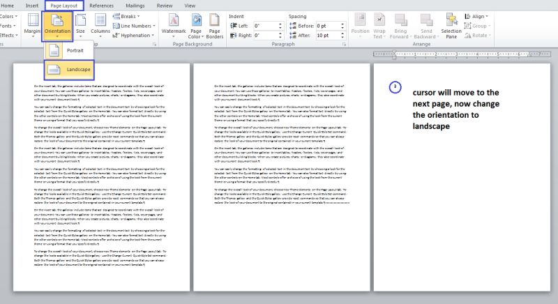 How To Change Text Direction In Word 2010 Loptx - Sunset Art Collection - 8K Quality