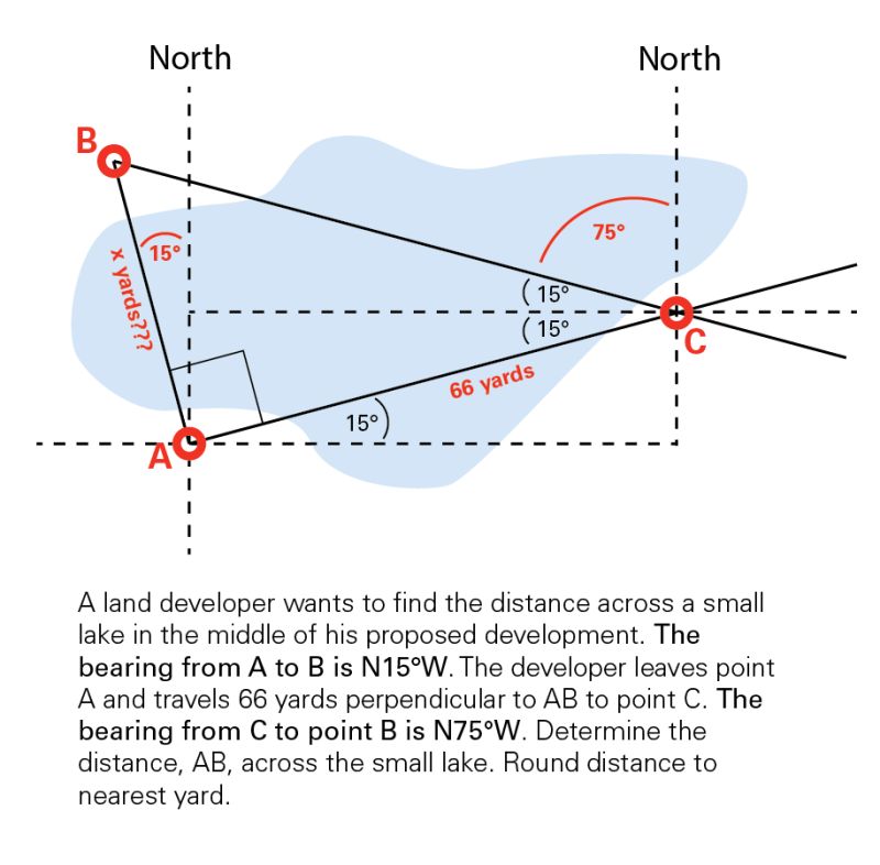 Trigonometry Find Distance Based On Angle Mathematics Stack Exchange - Gradient Wallpapers - Perfect Ultra HD Collection