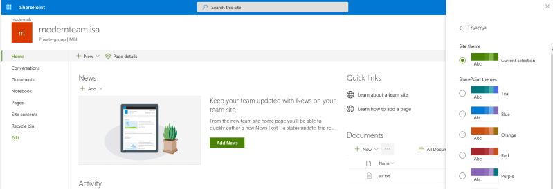 Sharepoint Online Theme Not Visible Sharepoint Stack Exchange - Best Abstract Arts in Full HD
