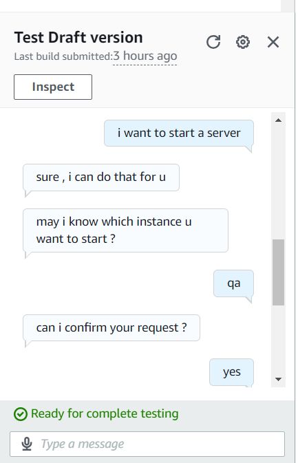 How To Complete The Amazon Lex Chatbot Conversation Stack Overflow - Premium Gradient Design Gallery - 4K