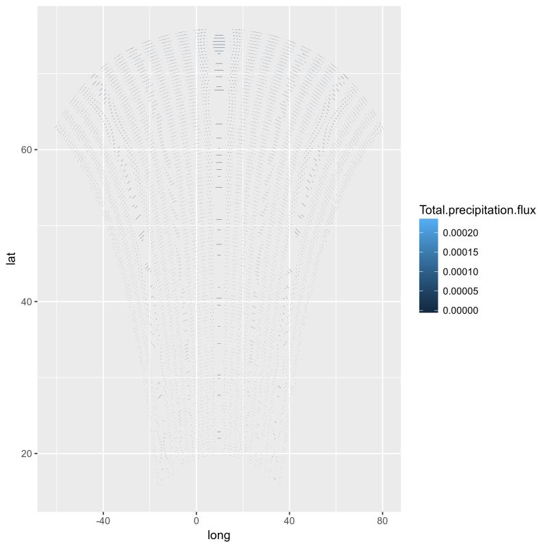 How To Properly Plot Projected Gridded Data In Ggplot2 - Download Classic City Wallpaper | Retina