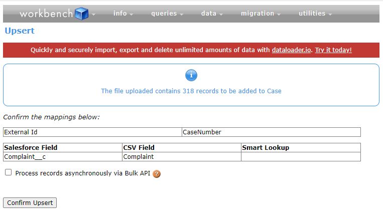 Data Management 2 Data Loader How To Use External Id In Upsert - Desktop Sunset Backgrounds for Desktop