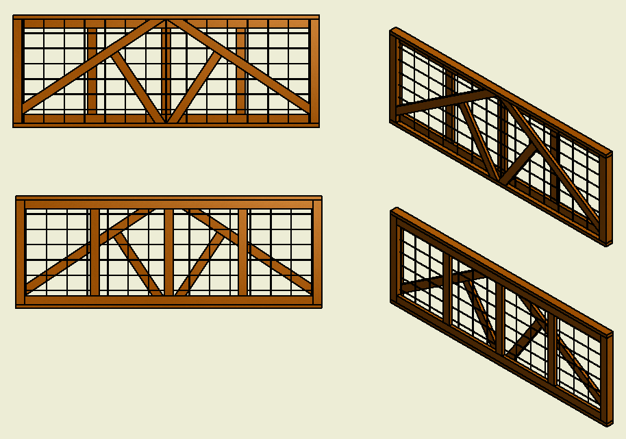 Will This 10 Foot Wide Gate Design Be Rigid Enough Home Improvement Stack Exchange
