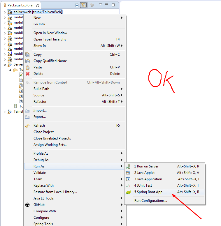 Spring Boot Webapplication Starts Twice On Tomcat 7 Server