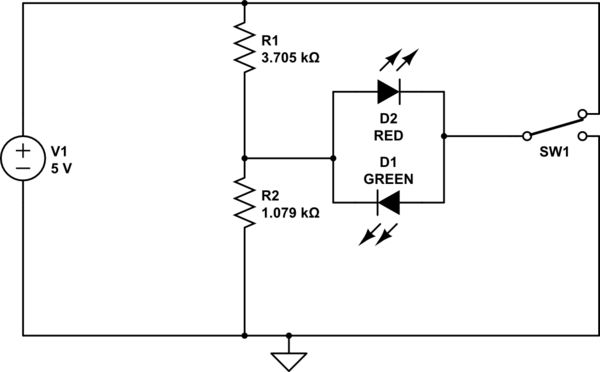 Voltage Bi Colour Led Resistor Value Electrical Engineering Stack - Premium Mountain Illustration Gallery - Desktop