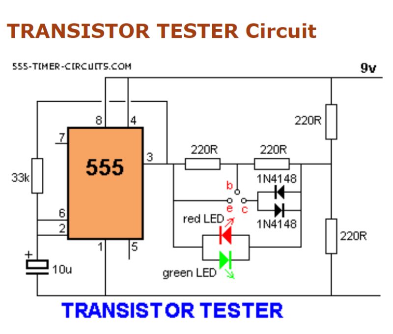 Integrated Circuit 555 Ic Transistor Tester Electrical Engineering Stack Exchange - Dark Image Collection - Ultra HD Quality