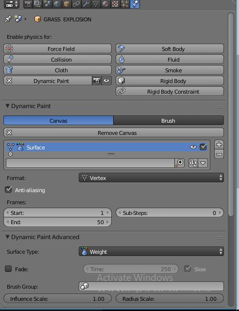 Dynamic Paint Is Not Working Blender Stack Exchange - Best Vintage Textures in 4K