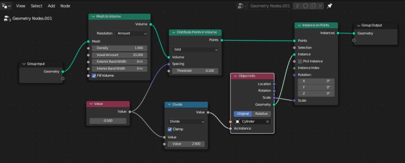 Make A Stack Of Cubes In Geometry Nodes Blender Stack Exchange - HD Light Patterns for Desktop