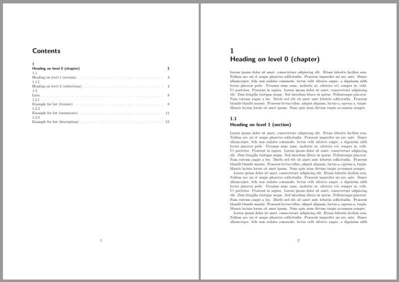 Koma Table Of Content Space Between Section Number And Section Title - Elegant City Texture - Ultra HD