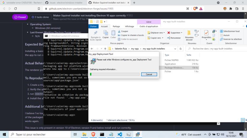 Cannot Build Windows Installer Exit Code 1 Issue 270 Electron Windows Installer Github - HD Dark Backgrounds for Desktop