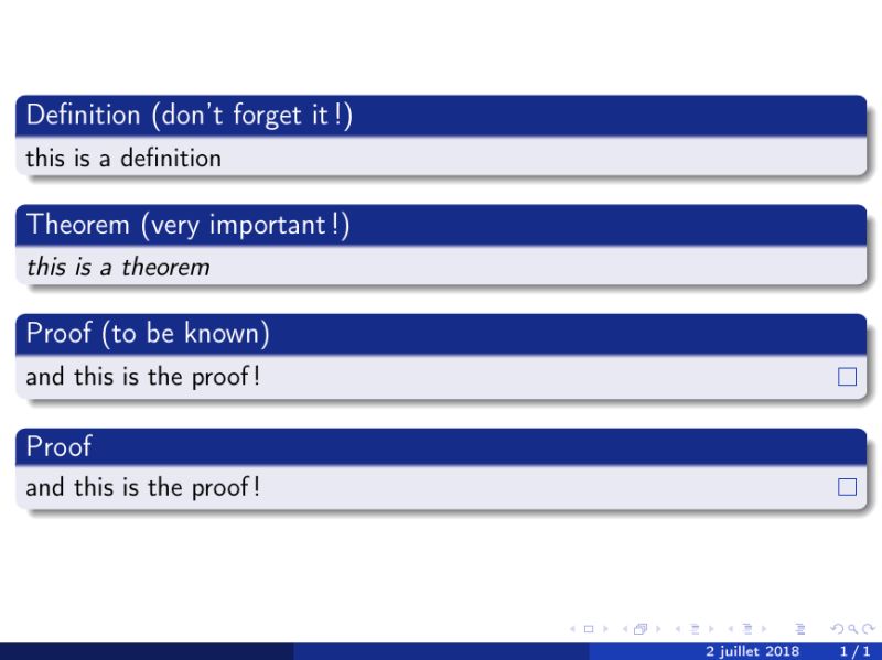 Theorems Proof Environment In Beamer Tex Latex Stack Exchange - Light Image Collection - Ultra HD Quality