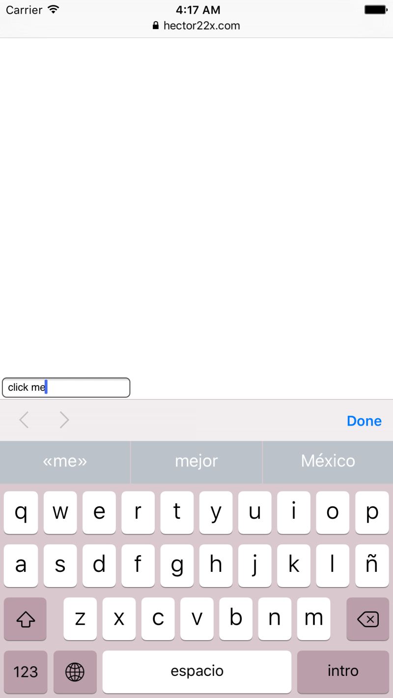 Javascript Ios Keyboard Partial Trigger On Input Focus Stack Overflow - Desktop Ocean Arts for Desktop