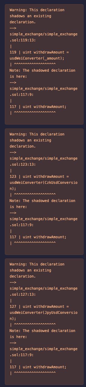 Solidity Warning This Declaration Shadows An Existing Declaration Ethereum Stack Exchange - Best Minimal Pictures in Retina