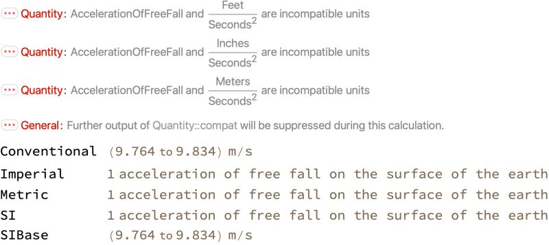 Bugs Accelerationoffreefall Has Wrong Units Mathematica Stack Exchange - Premium Landscape Art Gallery - Desktop