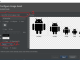 Android Studio Image Asset Launcher Icon Background Color Stack Overflow