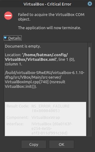 Virtualbox Failed To Use A Virtual Machine Super User - Perfect Minimal Illustration - HD