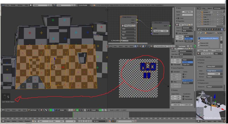 Texturing Density In My Texture Atlas Blender Stack Exchange - Minimal Art Collection - Desktop Quality