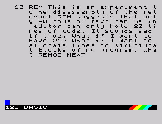 Does Sinclair Spectrum Basic Have A Maximum Length For One Line - Minimal Wallpaper Collection - Mobile Quality